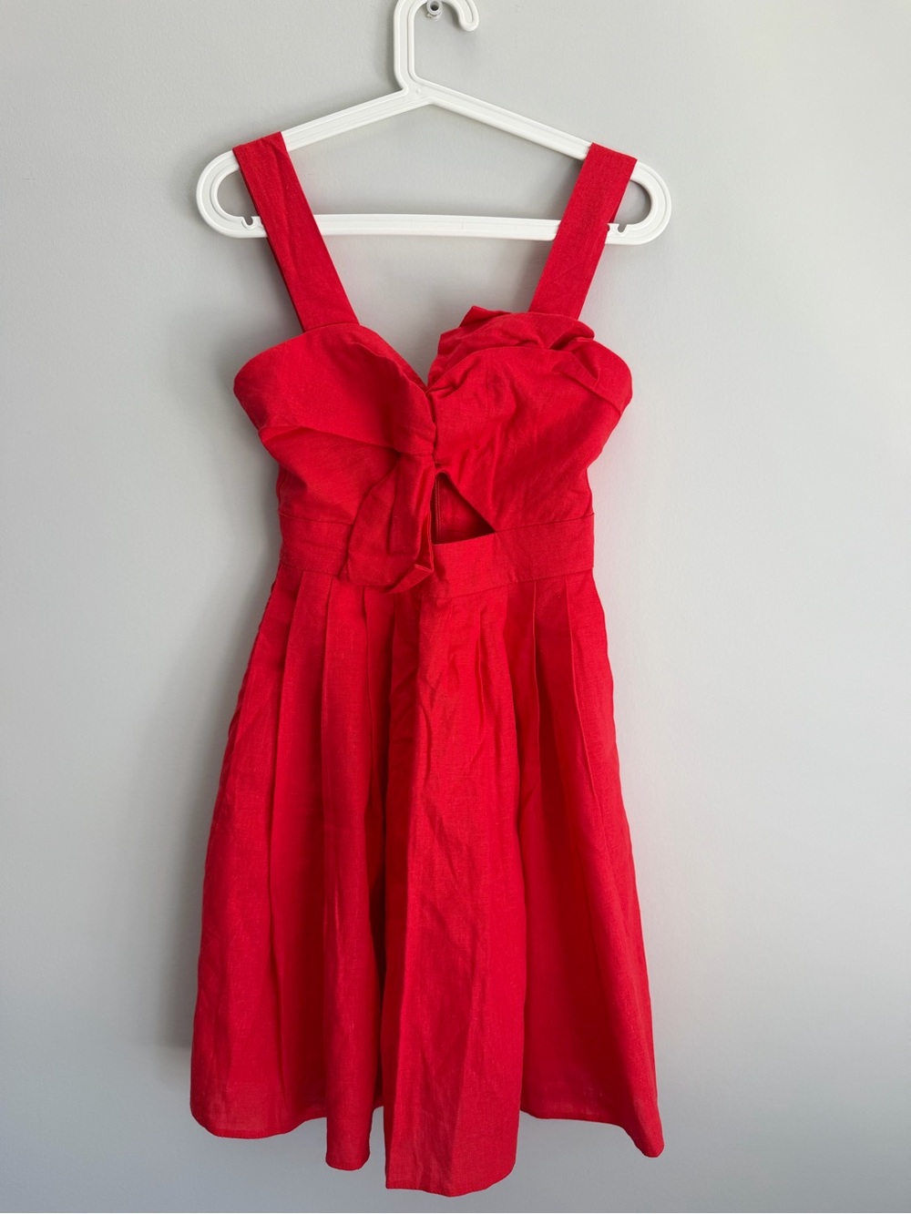 ASOS Bright Red Sleeveless Dress